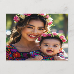 Carte Postale Ajouter une belle photo de bébé à personnaliser