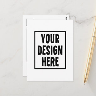 Carte Postale Ajoutez votre design ici