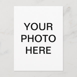Carte Postale Ajoutez votre photo personnalisable