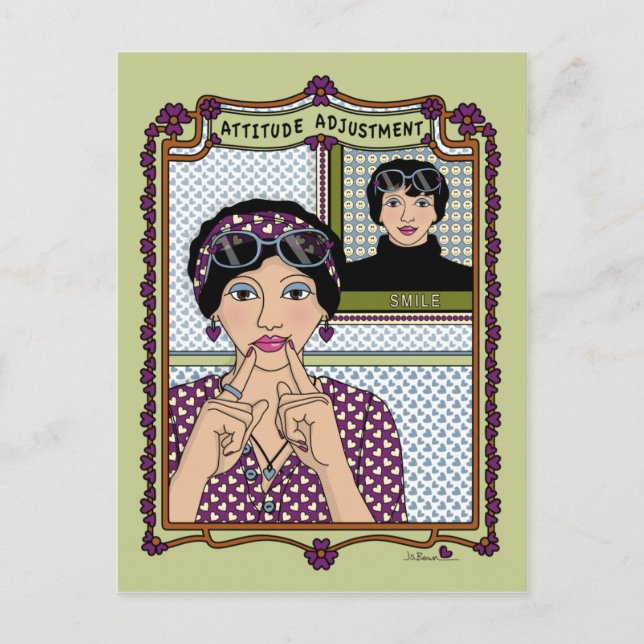 Carte postale Ajustement d'assiette_A_ (Devant)