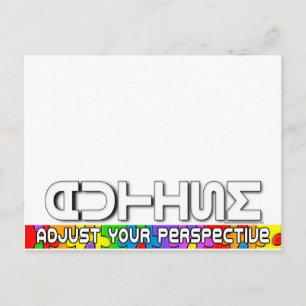 Carte Postale Ajustez votre perspective