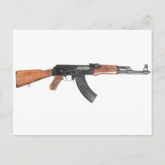 Carte Postale AK47 Assault rifle (Devant)