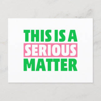 Carte Postale AKA Sorority C'est une affaire sérieuse 1908