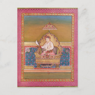 Carte Postale Akbar d'un album de portraits