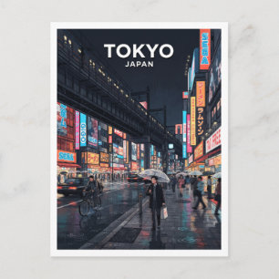 Carte Postale Akihabara Electric Town, Tokyo Japon