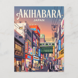 Carte Postale Akihabara Tokyo Japon
