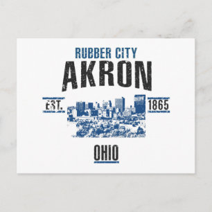 Carte Postale Akron