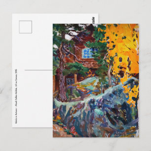 Carte Postale Akseli Gallen-Kallela - Kalela à l'automne
