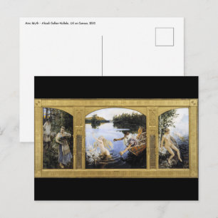 Carte Postale Akseli Gallen-Kallela - Mythe aïno