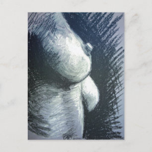 Carte Postale Akt, Frau