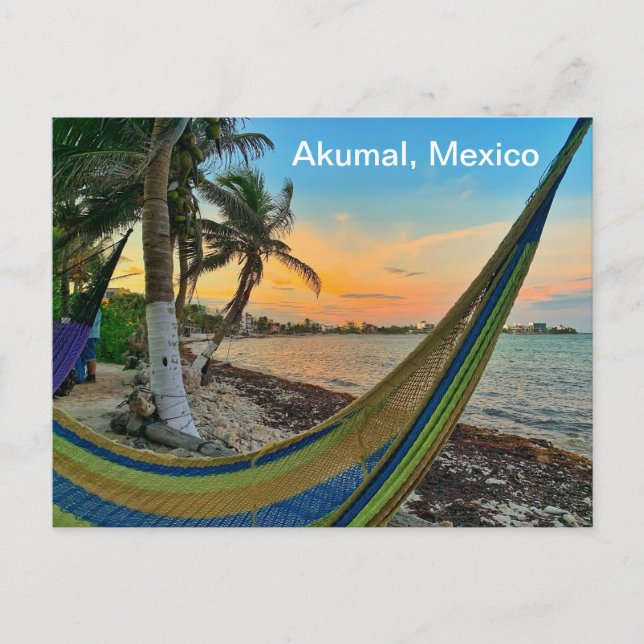 Carte postale Akumal, Mexique (Devant)