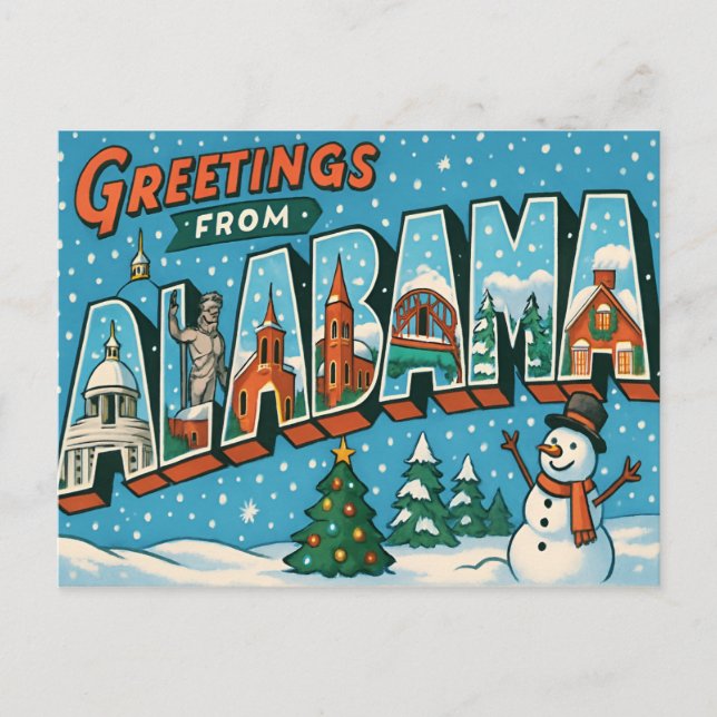 Carte postale ALABAMA (Devant)