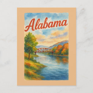 Carte Postale Alabama