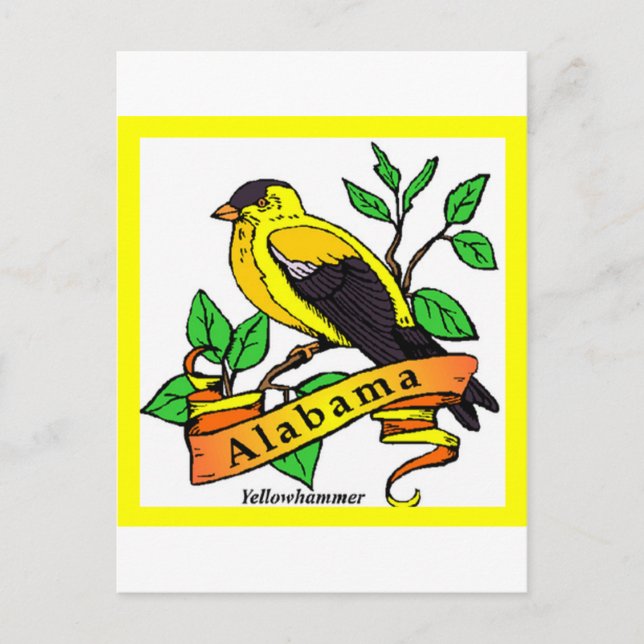Carte Postale alabama (Devant)