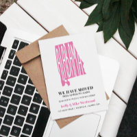 ALABAMA Nous avons déménagé Nouvelle adresse Nouve