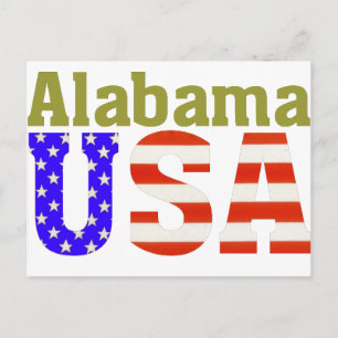Carte Postale Alabama USA !