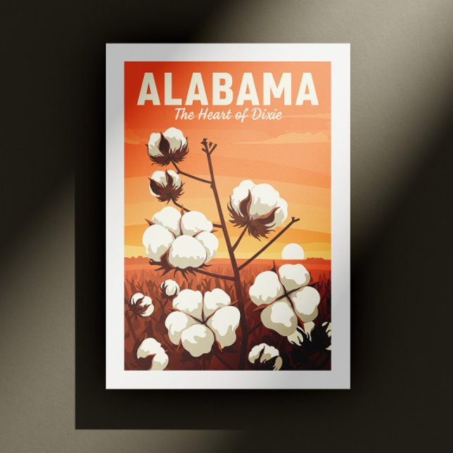 Carte Postale Alabama vintage (Créateur téléchargé)