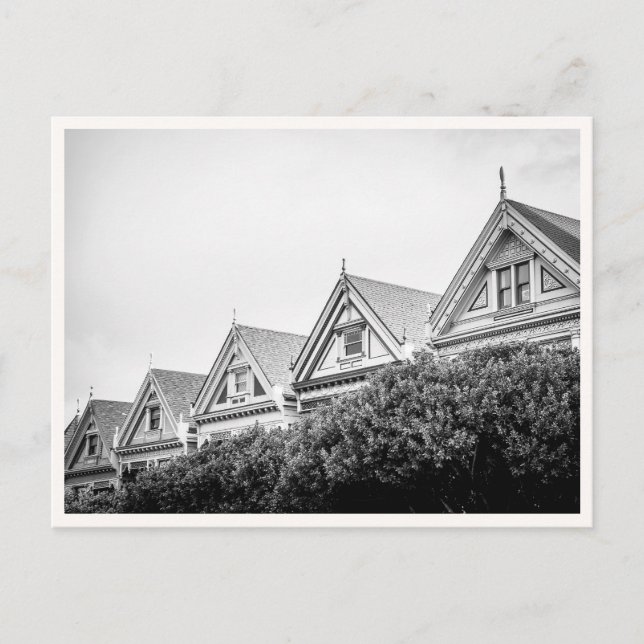 Carte Postale Alamo Square Painted Ladies San Francisco (Devant)