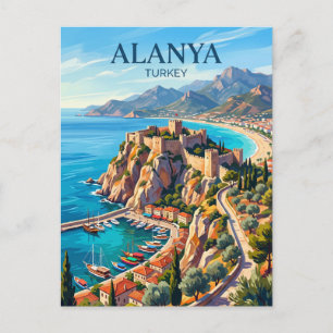 Carte Postale Alanya Turquie