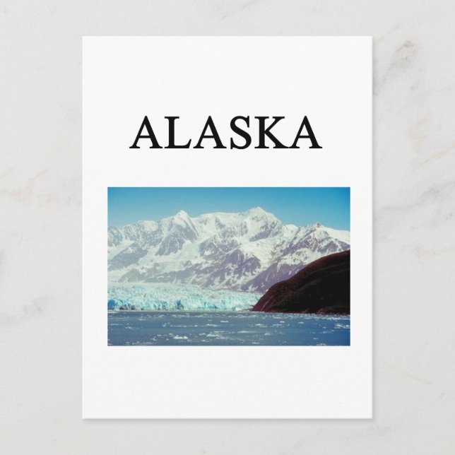 Carte Postale alaska (Devant)