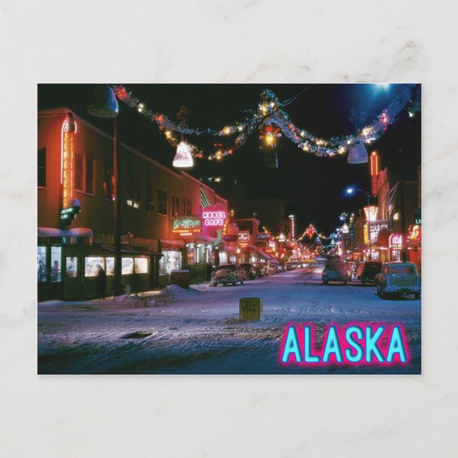 Carte postale Alaska (Devant)