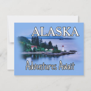 Carte Postale Alaska Adventure Await
