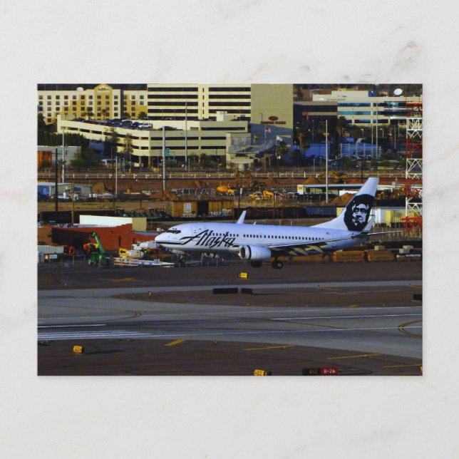 Carte Postale Alaska Airlines (Devant)