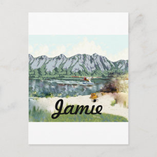 Carte Postale Alaska Bush Avion Et Pêche Voyage