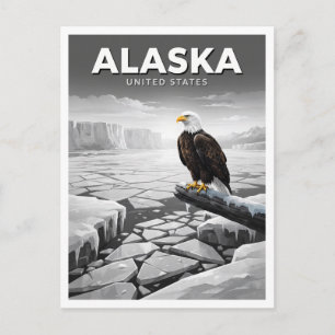 Carte Postale Alaska, États-Unis Valdez Souvenir de Voyage