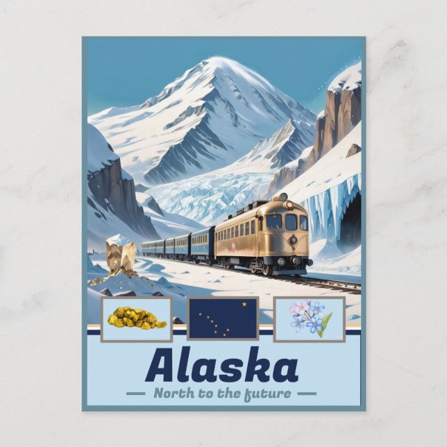 Carte Postale Alaska Majestic Fusion : Artiste (Devant)
