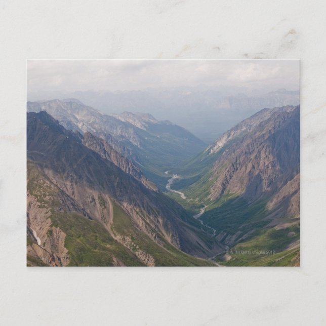 Carte Postale Alaska Range Mountains, Alaska, USA (Devant)