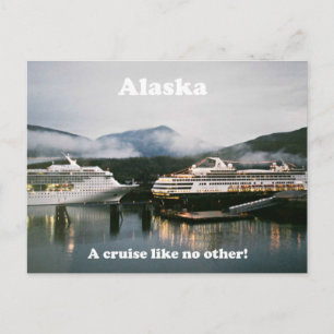 Carte Postale Alaska, une croisière comme nul autre !