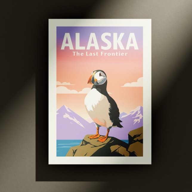 Carte Postale Alaska vintage (Créateur téléchargé)