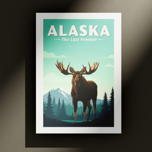 Carte Postale Alaska vintage (Créateur téléchargé)