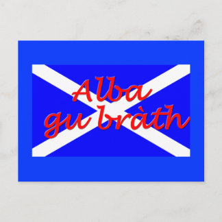 Carte postale "Alba gu brath"