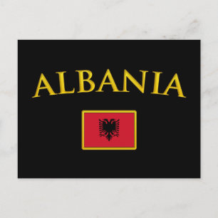 Carte Postale Albanie d'or