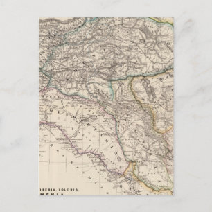 Carte Postale Albanie, Ibérie, Colchis, Arménie, Mésopotamie