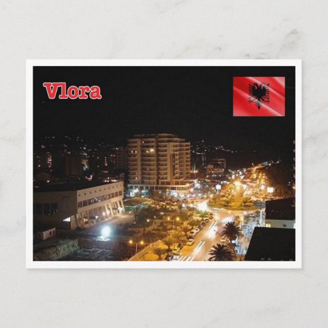 Carte Postale Albanie - Vlora - (Devant)