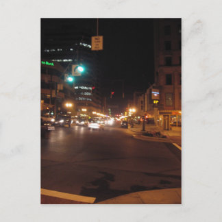 Carte Postale albany la nuit : rue perle