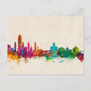 Carte Postale Albany New York Skyline