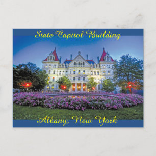 Carte Postale Albany, NY Capitol Building