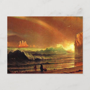 Carte Postale Albert Bierstadt, La Porte d'Or,