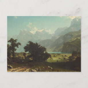 Carte Postale Albert Bierstadt - Lac Lucerne
