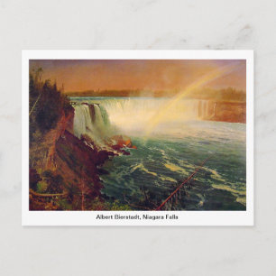 Carte Postale Albert Bierstadt, Niagara Falls.