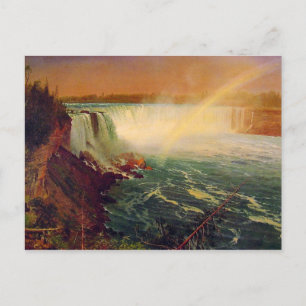 Carte Postale Albert Bierstadt, Niagara Falls.