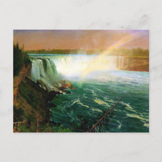 Carte Postale Albert Bierstadt, peintre de Niagara Falls