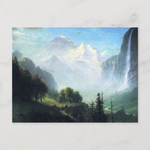 Carte Postale Albert Bierstadt staubbach tombe près de lauterbru