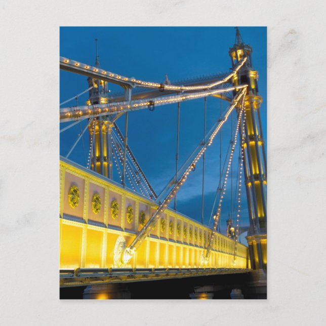 Carte Postale Albert Bridge Londres (Devant)