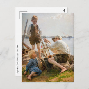 Carte Postale Albert Edelfeel - Constructeurs de navires