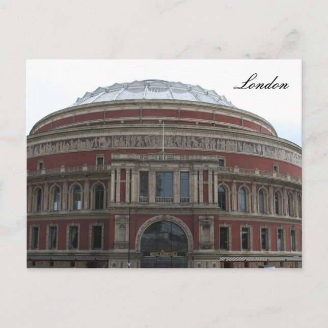 Carte Postale albert hall (Devant)